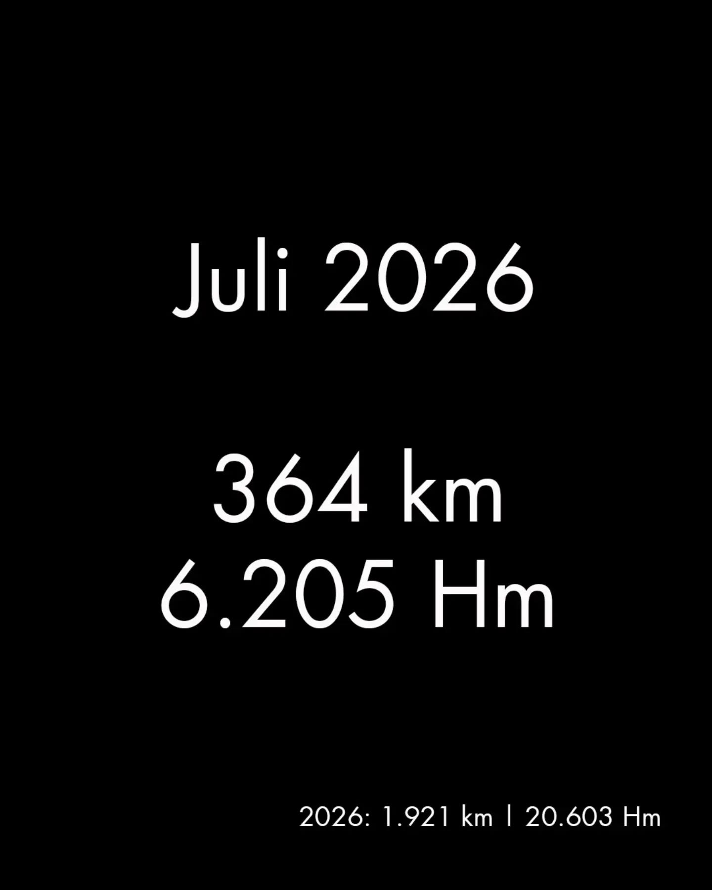 Was für ein Monat 😱

3x 21,1 oder mehr km
1x 66 km
1x 119 km

Der Monat stand im Zeichen der Vorbereitung auf meinen Start beim @3kings3hills. Ich war zufrieden und entsprechend konnte ich meinen zweitlängsten Lauf finishen💪. Darüber bin ich absolut happy! 😊
Nach einer Woche Pause beginnen langsam die Vorbereitungen auf den Jungfrau Marathon im September. Aber dazwischen ist noch Urlaub in 🇫🇷 mit etwas Sightrunning in Paris und in der Bretagne.

Wie lief der Juli bei euch? Habt ihr im August auch besondere Spots, an denen ihr laufen werdet? 

#running #statistik #rückblick #laufen #juli