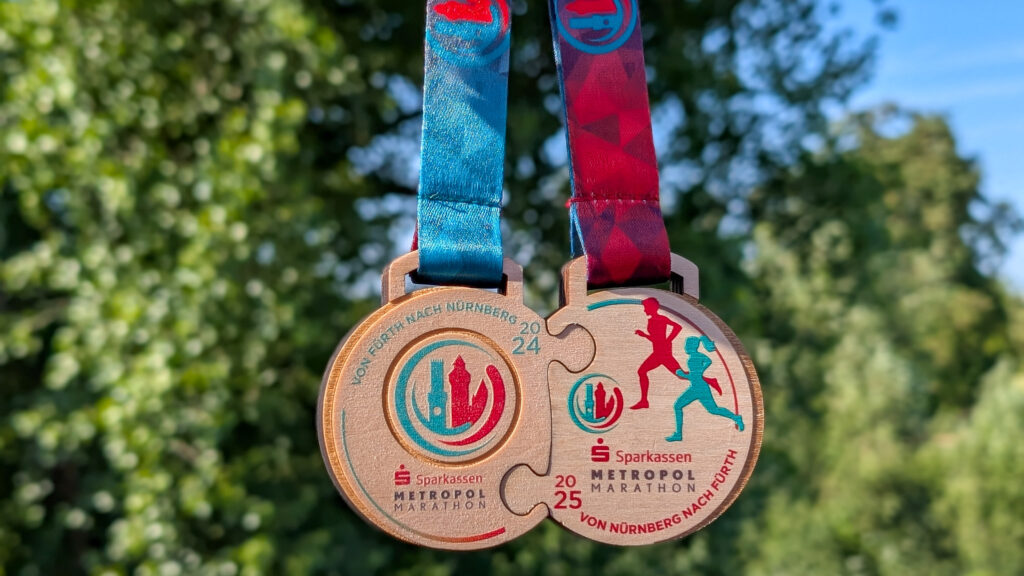 Der heißeste Marathon des Jahres von Nürnberg nach Fürth mit einem Zieleinlauf bei 34 Grad 🥵