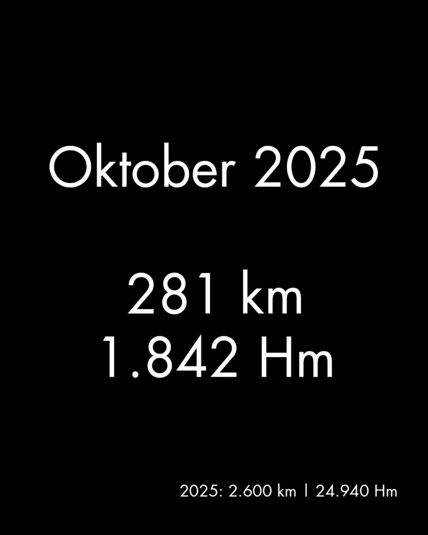 🏃‍♂️ Oktober-Recap 🏃‍♂️

Nach zwei marathonfreien Monaten war es endlich wieder so weit: 42,2 km beim neuen München Marathon! Der Lauf hat richtig Spaß gemacht – und als Pacer am Start zu stehen, war wie immer etwas ganz Besonderes. 💪
Mittlerweile bin ich schon 11 Mal in München gelaufen – kein anderer Marathon hat’s bisher so oft auf meine Startliste geschafft.

Dazu kamen noch zwei Halbmarathons und insgesamt 26 Läufe im Oktober. Die Laufschuhe waren also ordentlich im Einsatz 👟

Langsam rückt das Jahresende näher – und ich bin zuversichtlich, dass ich mein Ziel für 2025 erreichen werde. 😉

#Running #laufen #runnerslife #marathon #halbmarathon #zahlen #rückblick #statistics #münchenmarathon